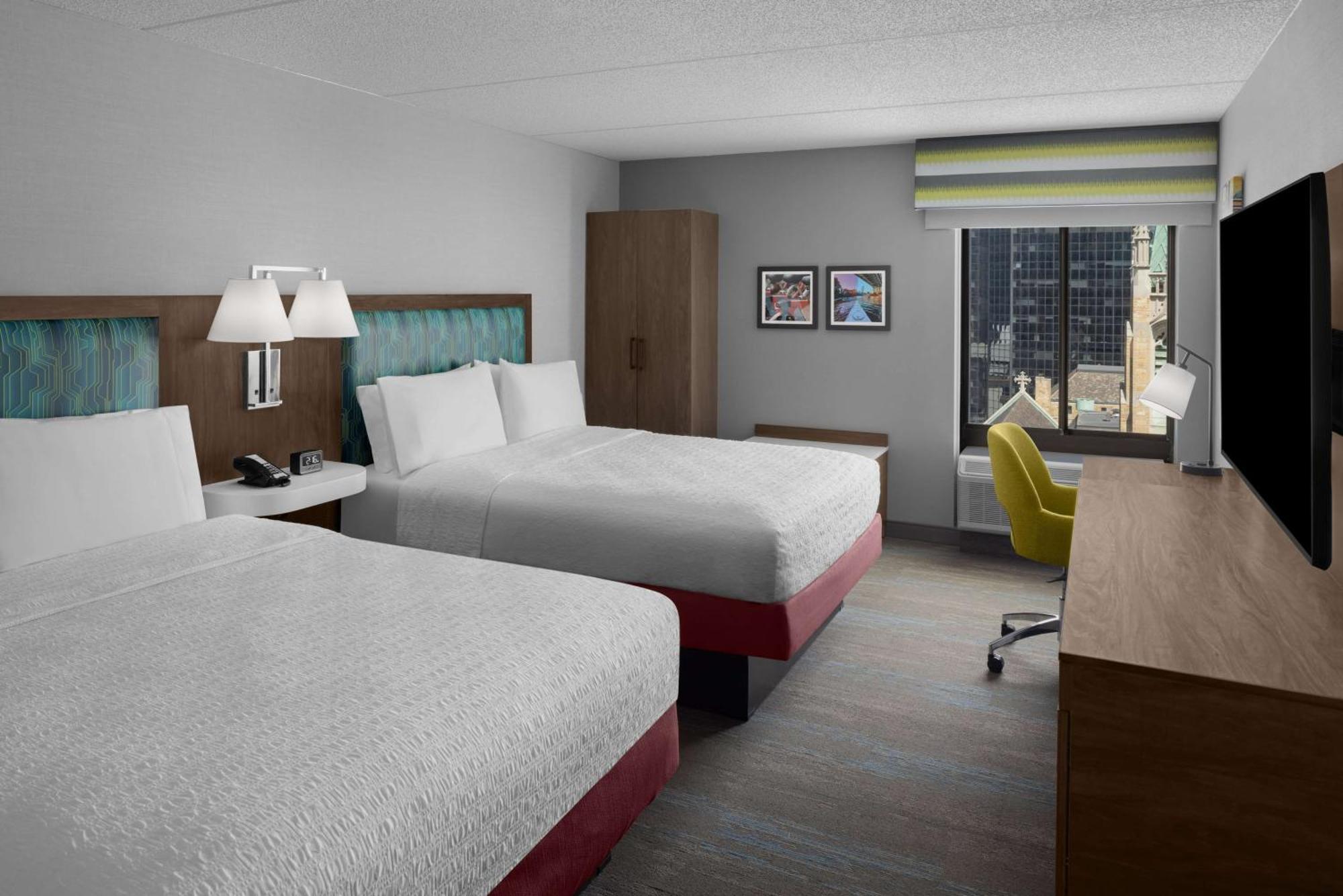 Hampton Inn Cleveland-Downtown Exterior foto